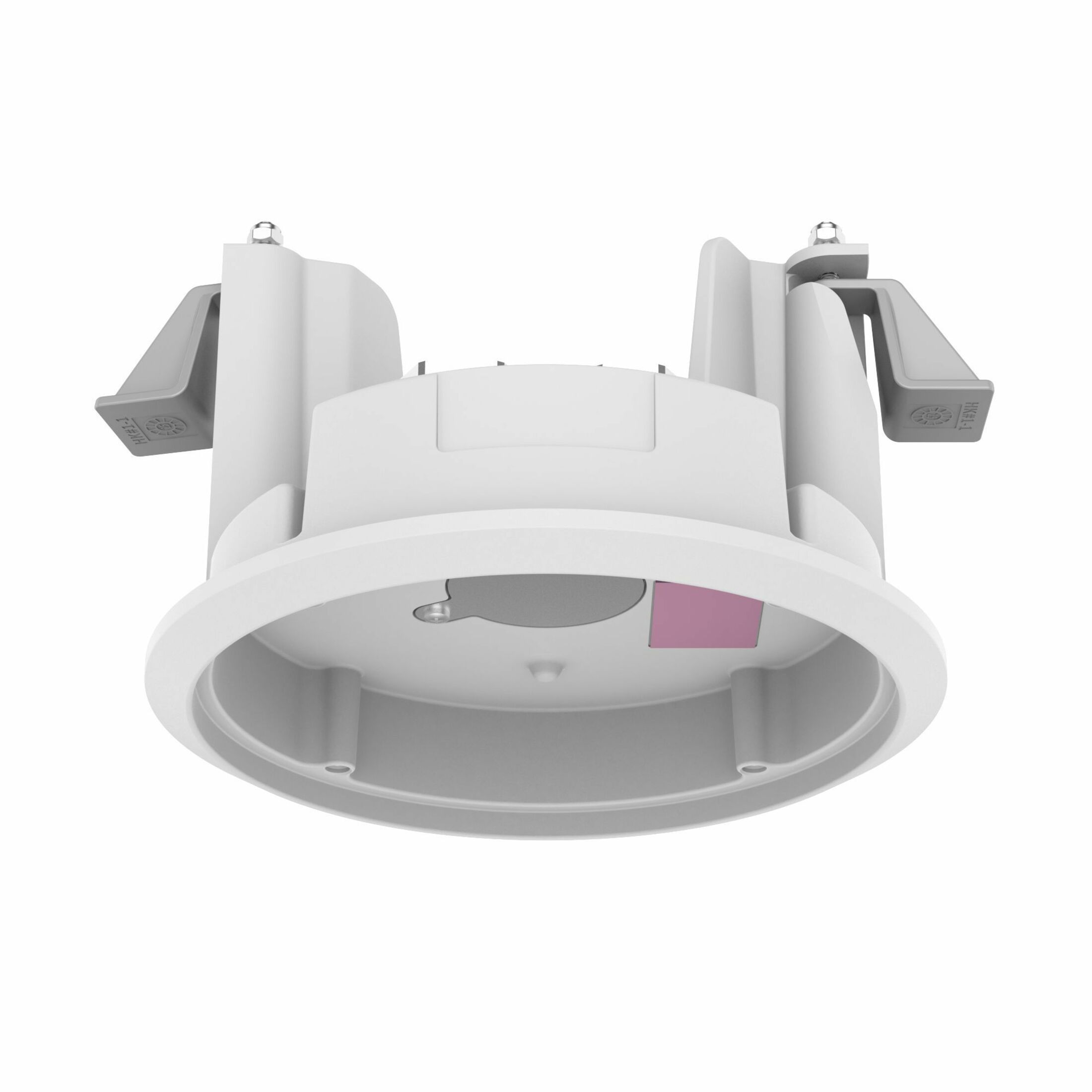 Hanwha Ceiling Mount for Surveillance Camera - White - 25.57 lb Load Capacity - Aluminum