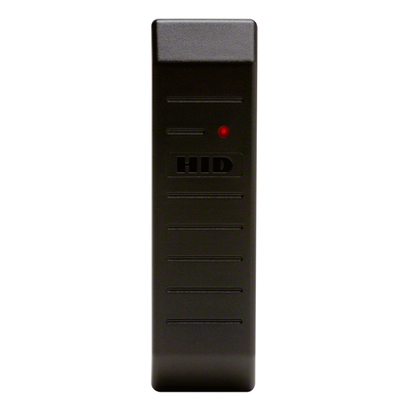 HID MiniProx Reader - Contactless - Cable - 5.50" Operating Range - Wiegand - Mullion Mount - Black