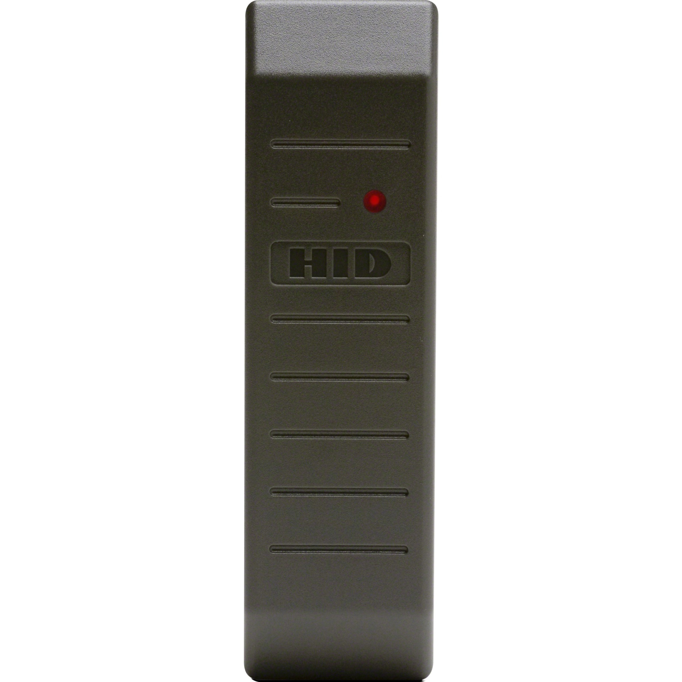 HID MiniProx 5365 Smart Card Reader - Contactless - Cable - 5" Operating Range - Wiegand - Mullion Mount - Charcoal Gray