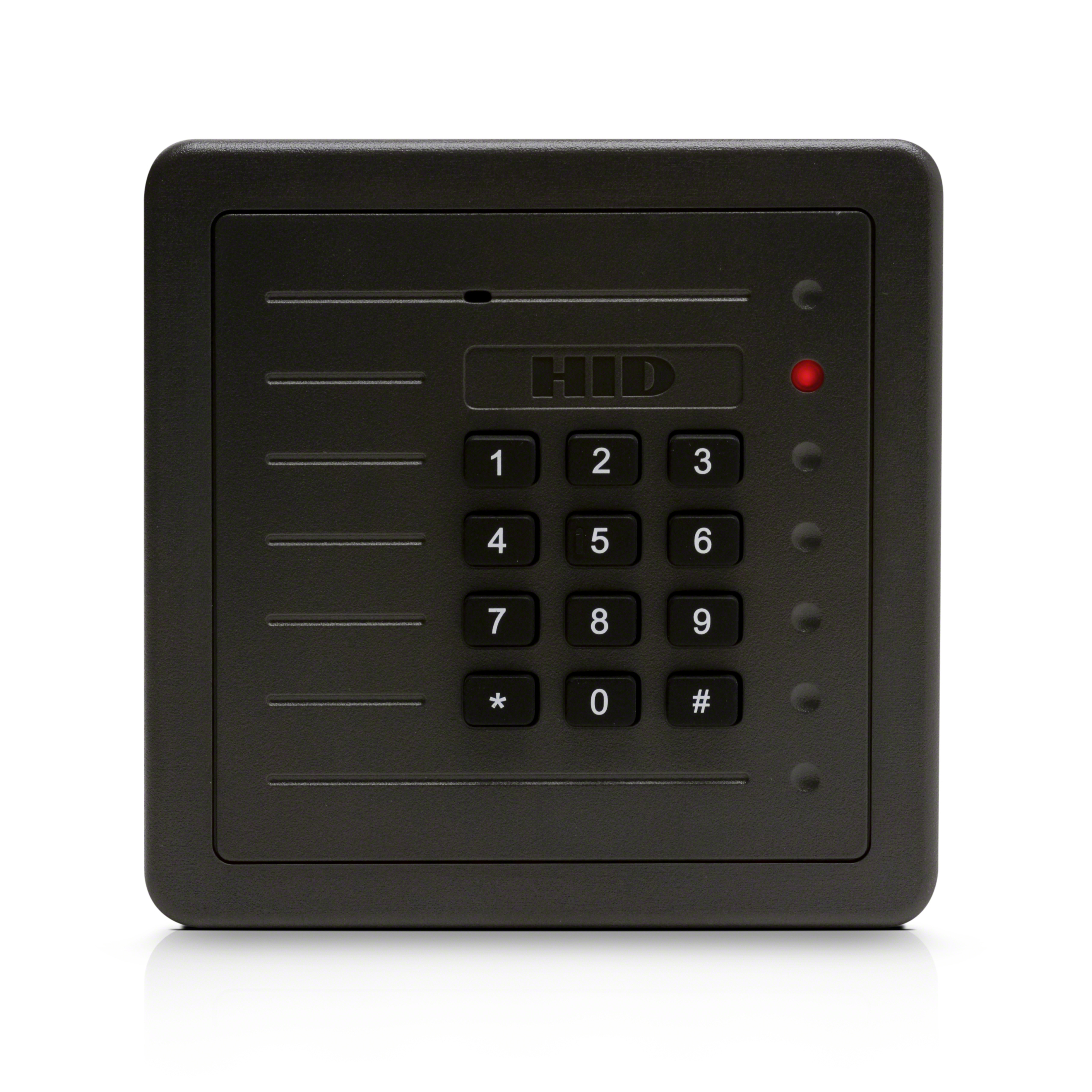 HID 125 kHz Wall Switch Proximity Reader - 8" Operating Range - Wiegand - Beige