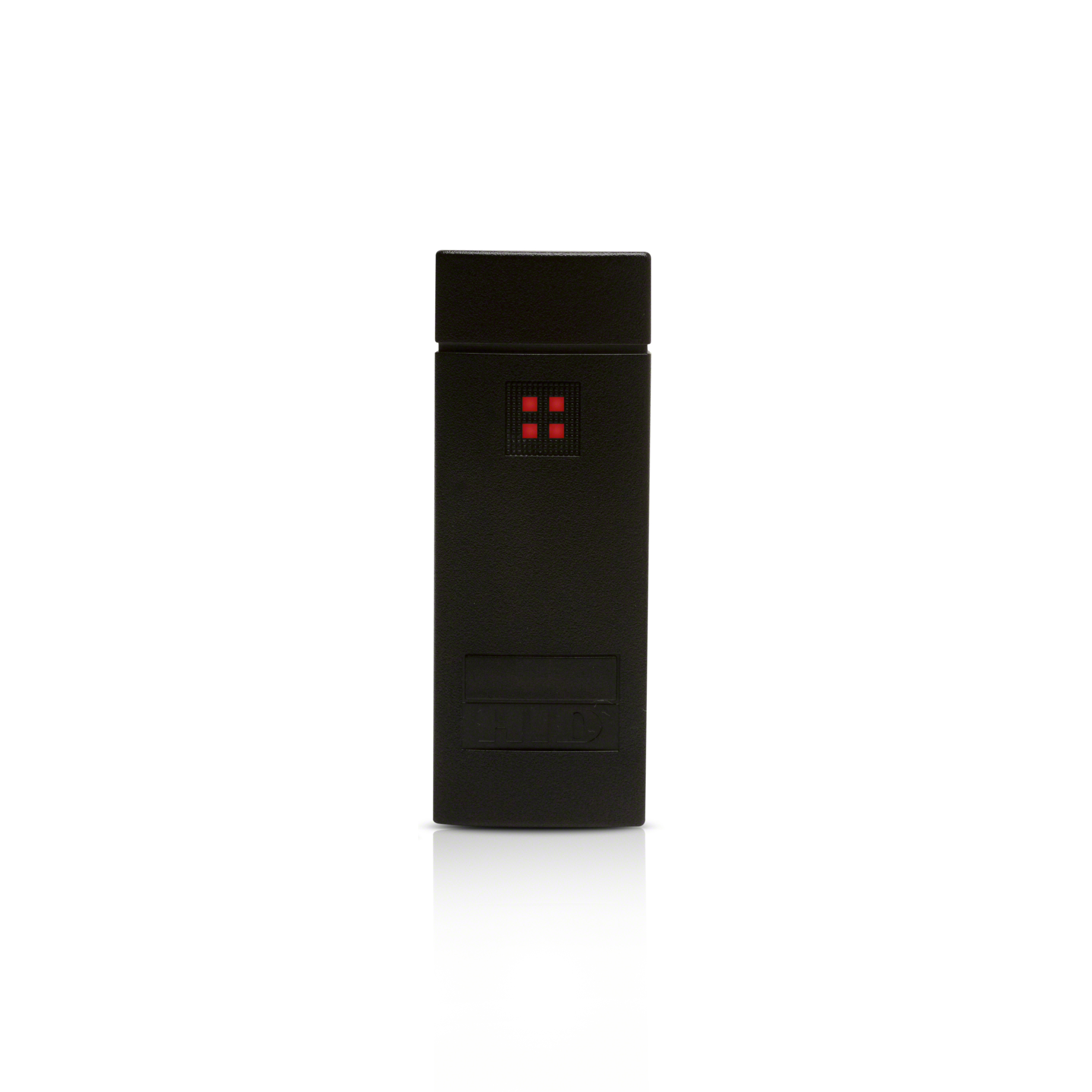 HID FP3511A Mullion (Slim) Indala Standard Card Reader - 5" Operating Range - Black