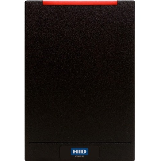 HID RP40 multiCLASS SE Reader - Contactless - Cable - 4.72" Operating Range - Wiegand, Pigtail - Wall Mountable, Box Mount, Flat Surface - Black