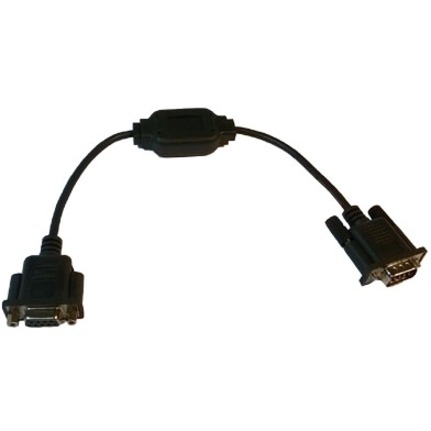Honeywell PS2 to USB Adapter Cable for Keyboards (D9M - D9F) - DB-9 Data Transfer Cable for Keyboard, Docking Station, Mobile Computer - First End: 1 x 9-pin DB-9 Serial - Male - Second End: 1 x 9-pin DB-9 Serial - Female - Black - 1