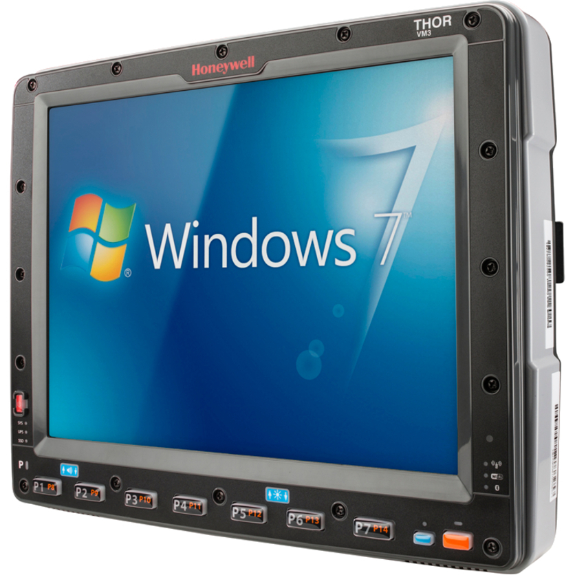 Honeywell Thor VM3 Vehicle-Mounted Computer - Atom - Dual-core (2 Core) 1.50 GHz - 4 GB RAM - 64 GB Flash Memory - 12.1" LED - XGA - 1024 x 768 - Internal Antenna - IEEE 802.11a/b/g/n - Serial - USB - Windows 7