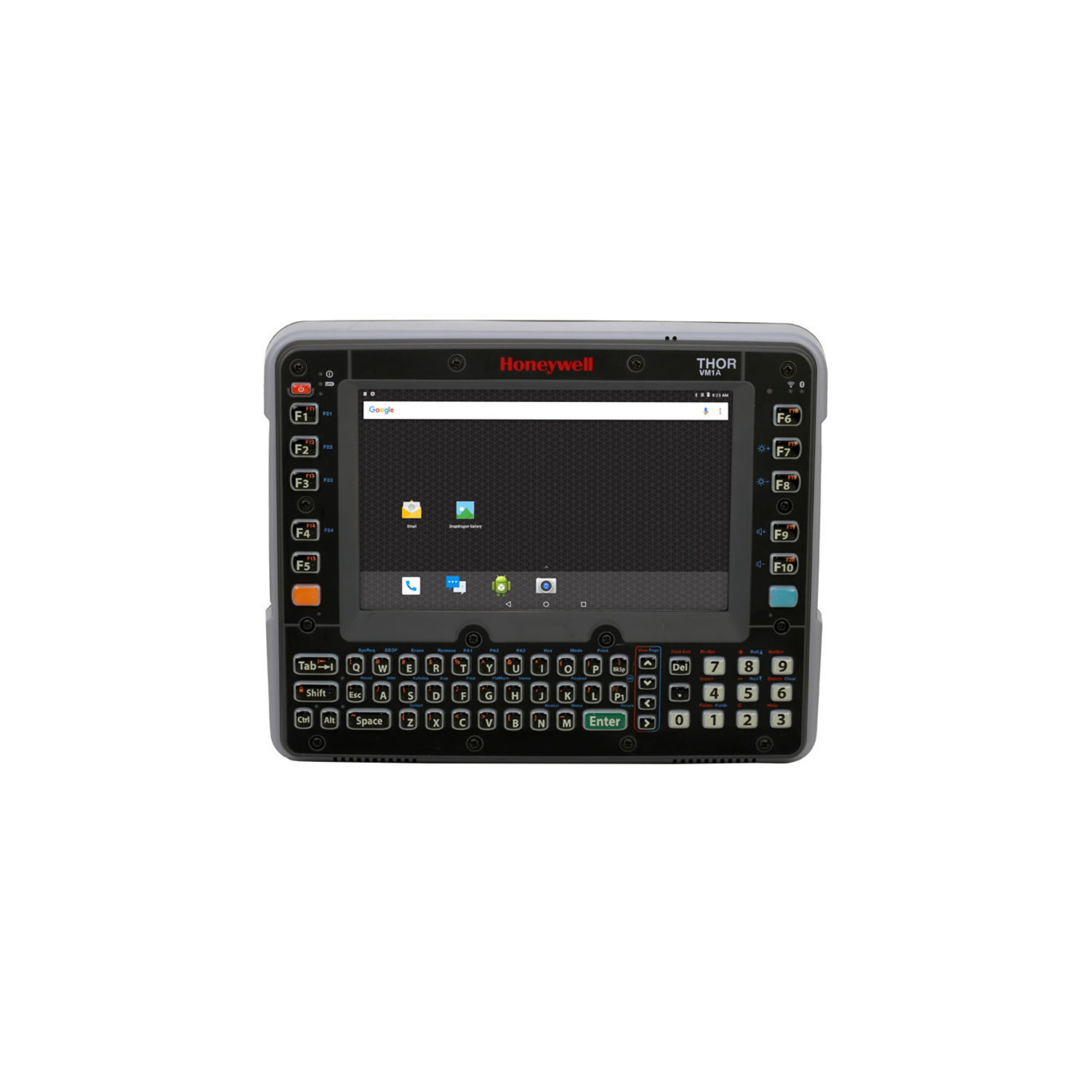 Honeywell Thor VM1A Vehicle-Mounted Computer - Snapdragon 660 - Octa-core (8 Core) 2.20 GHz - 4 GB RAM - 32 GB Flash Memory - 8" LED - WXGA - 1280 x 800 - 64 Keys - QWERTY Keyboard - External Antenna - IEEE 802.11a/b/g/n/ac - Serial - USB - Android 8.0 Oreo