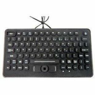 Honeywell Keyboard - Cable Connectivity - DB9 Interface - 86 Key(s) - Rugged - Tablet, Vehicle Mount Computer - Black