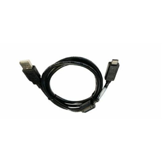 Honeywell USB Type C Cable - 3.94 ft USB-C/USB-A Data Transfer Cable for Handheld Terminal - First End: 1 x USB Type A - Male - Second End: 1 x USB Type C - Male - Black