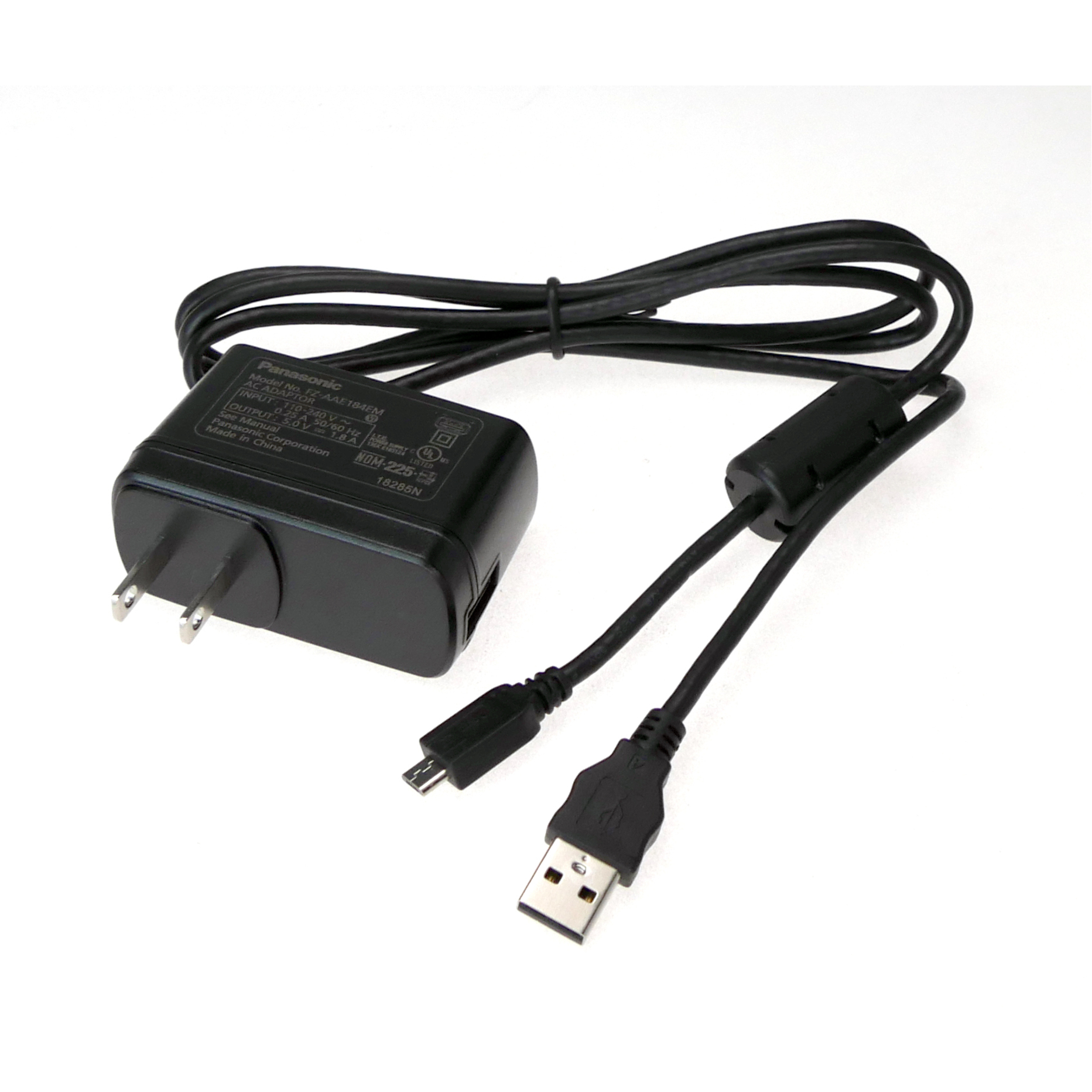 Panasonic AC Wall USB Charger (5v) with Male USB-b - 5 V DC Output - 1