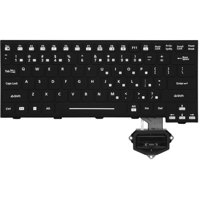 Panasonic Rubber Keyboard - 82 Key(s) - English (US) - Toughbook