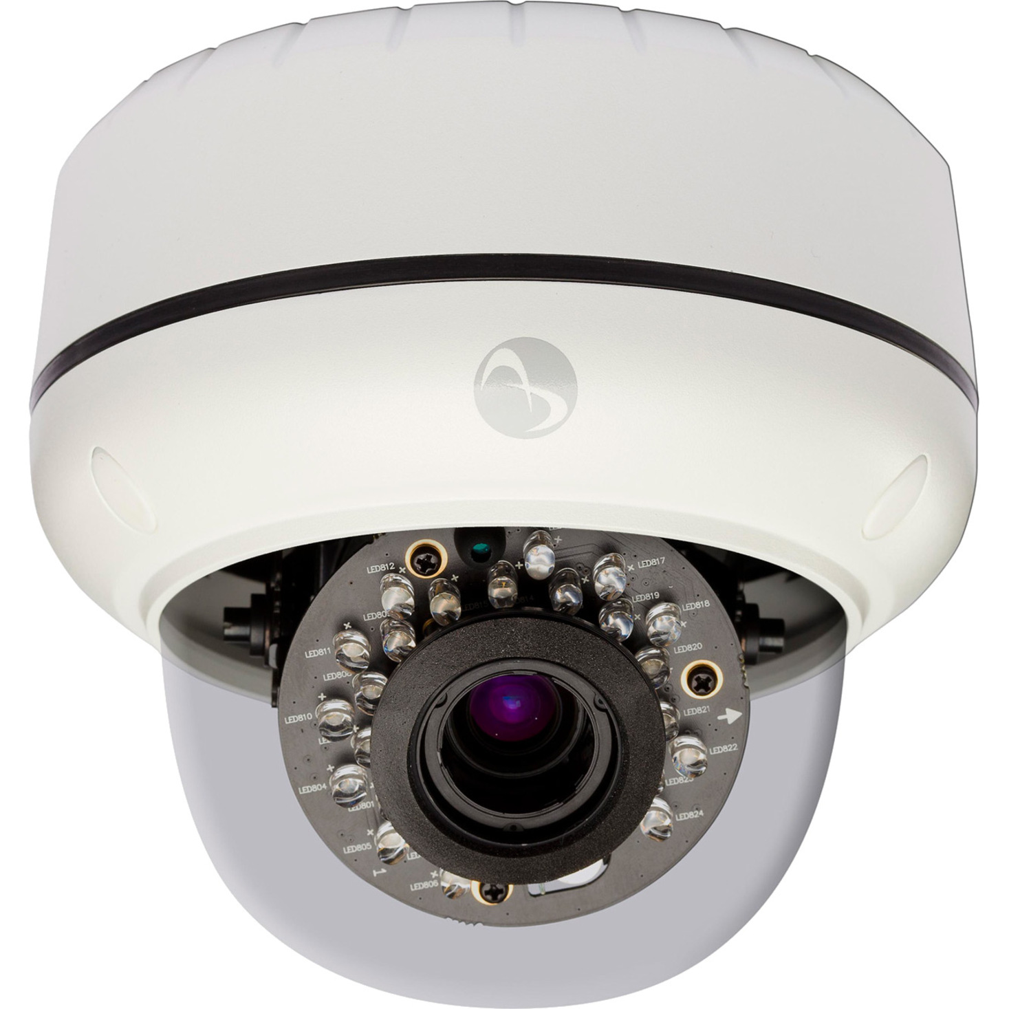 American Dynamics Illustra ADCI610-D111 2 Megapixel Indoor Network Camera - Color, Monochrome - Dome - White - H.264, MJPEG, AVI - 1920 x 1080 - 3 mm Zoom Lens - 3x Optical - 30 fps - CMOS - Fast Ethernet - Vandal Resistant