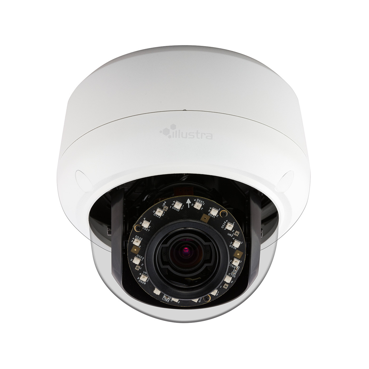American Dynamics IPS03D3ISWTT 3 Megapixel Indoor/Outdoor HD Network Camera - Color, Monochrome - Dome - H.264, MJPEG, AVI - 2048 x 1536 - 9 mm- 22 mm Zoom Lens - 2.4x Optical - CMOS - Flush Mount, Pendant Mount, Wall Mount, Pole Mount, Ceiling Mount
