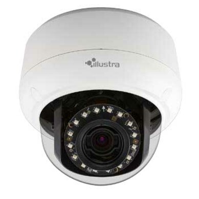 American Dynamics IPS03D3ICBIT 3 Megapixel Indoor/Outdoor HD Network Camera - Color, Monochrome - Dome - H.264, MJPEG, AVI - 2048 x 1536 - 9 mm- 22 mm Zoom Lens - 2.4x Optical - CMOS - Flush Mount, Pendant Mount, Wall Mount, Pole Mount, Ceiling Mount