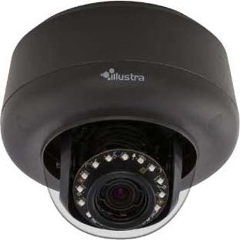American Dynamics IPS05D2ISBIY 5 Megapixel Indoor/Outdoor HD Network Camera - Color, Monochrome - Dome - H.264, MJPEG, AVI - 2592 x 1944 - 3 mm- 9 mm Zoom Lens - 3x Optical - CMOS - Flush Mount, Pendant Mount, Wall Mount, Pole Mount, Ceiling Mount
