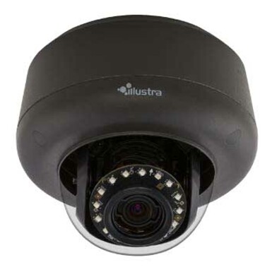 American Dynamics IPS05D2ISBIY 5 Megapixel Indoor/Outdoor HD Network Camera - Color, Monochrome - Dome - H.264, MJPEG, AVI - 2592 x 1944 - 3 mm- 9 mm Zoom Lens - 3x Optical - CMOS - Flush Mount, Pendant Mount, Wall Mount, Pole Mount, Ceiling Mount