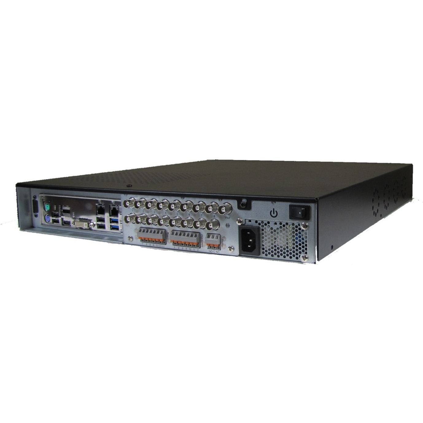 Exacq exaqVision ELP Hybrid Video Recorder - 4 TB HDD - Hybrid Video Recorder - HDMI - DVI