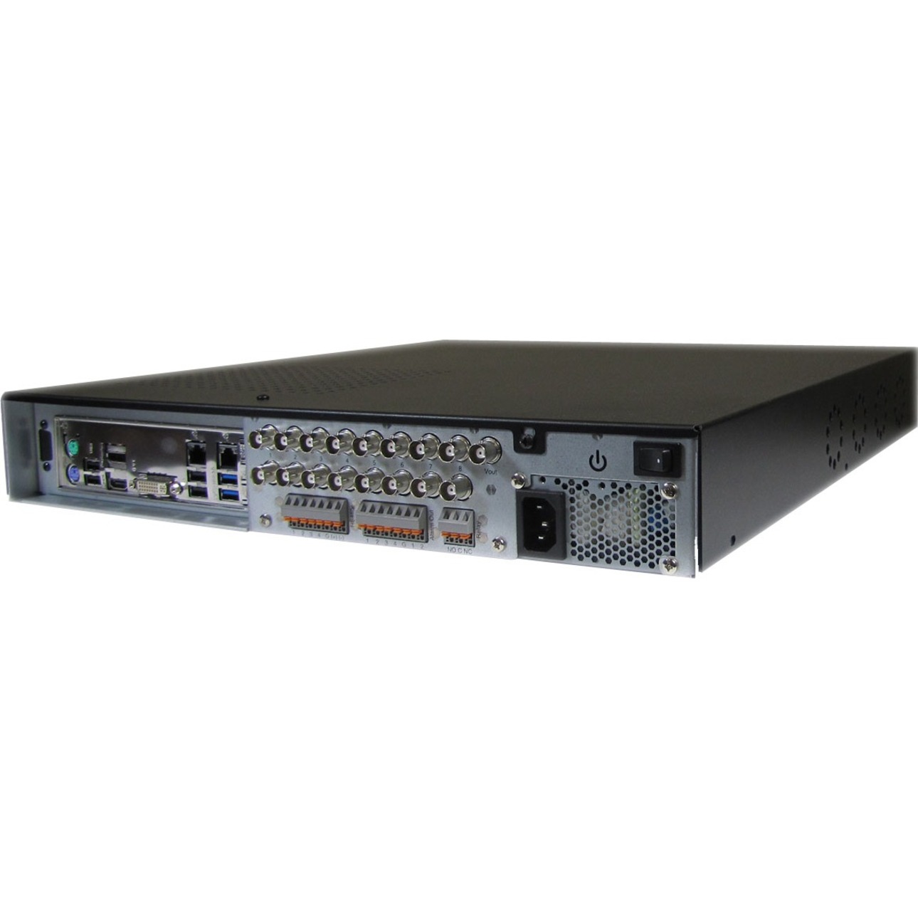 Exacq exaqVision ELP Hybrid Video Recorder - 6 TB HDD - Hybrid Video Recorder - HDMI - DVI