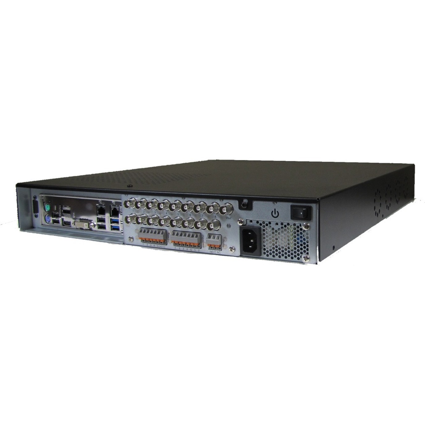 Exacq exaqVision ELP Hybrid Video Recorder - 6 TB HDD - Hybrid Video Recorder - HDMI - DVI