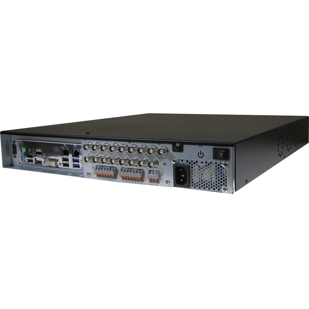 Exacq exaqVision ELP Hybrid Video Recorder - 6 TB HDD - Hybrid Video Recorder - HDMI - DVI