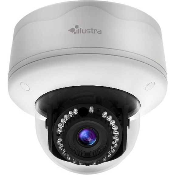 Exacq Illustra Flex 1 Megapixel Network Camera - Color - Dome - 2.80 mm- 10 mm Zoom Lens - 3.6x Optical - Corner Mount, Pole Mount, Flush Mount, Wall Mount