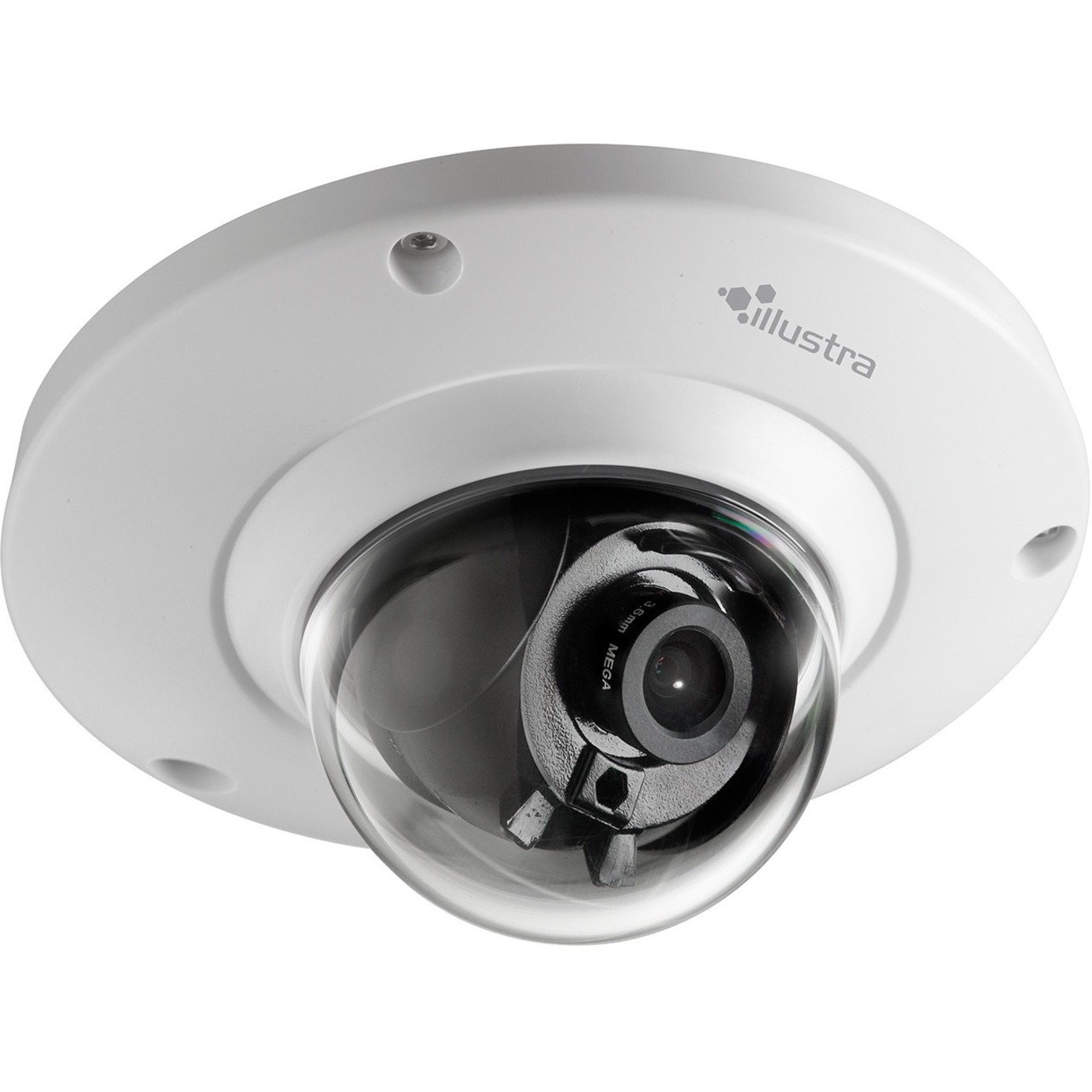 Exacq 1 Megapixel Surveillance Camera - Color - Dome - Fixed Lens