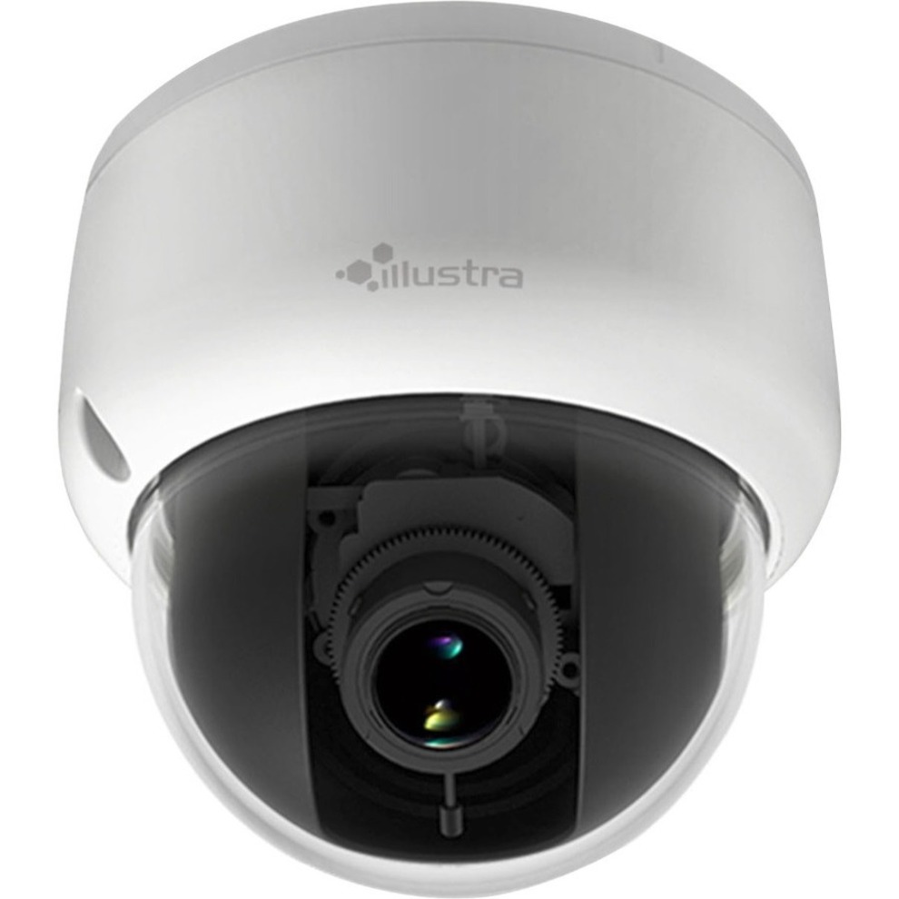 American Dynamics Illustra Flex 1 Megapixel Network Camera - Color - Dome - 2.80 mm- 10 mm Varifocal Lens - 3.6x Optical