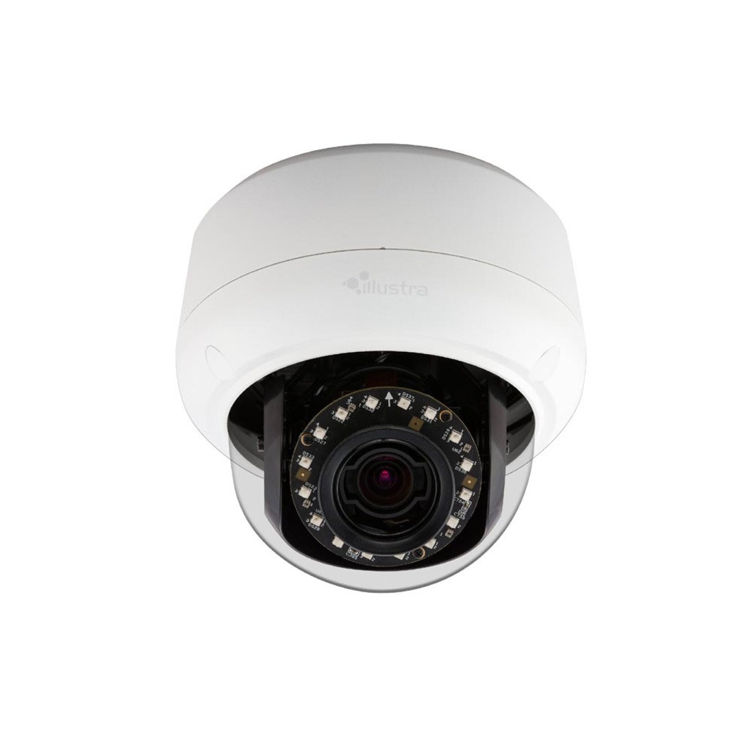 American Dynamics Illustra IPS02D2ICWTT 2 Megapixel Indoor/Outdoor HD Network Camera - Color, Monochrome - Dome - 65.62 ft - H.264, MJPEG - 1920 x 1080 - 3 mm- 9 mm Zoom Lens - 3x Optical - CMOS - Flush Mount, Pendant Mount, Wall Mount, Corner Mount, Pole Mount