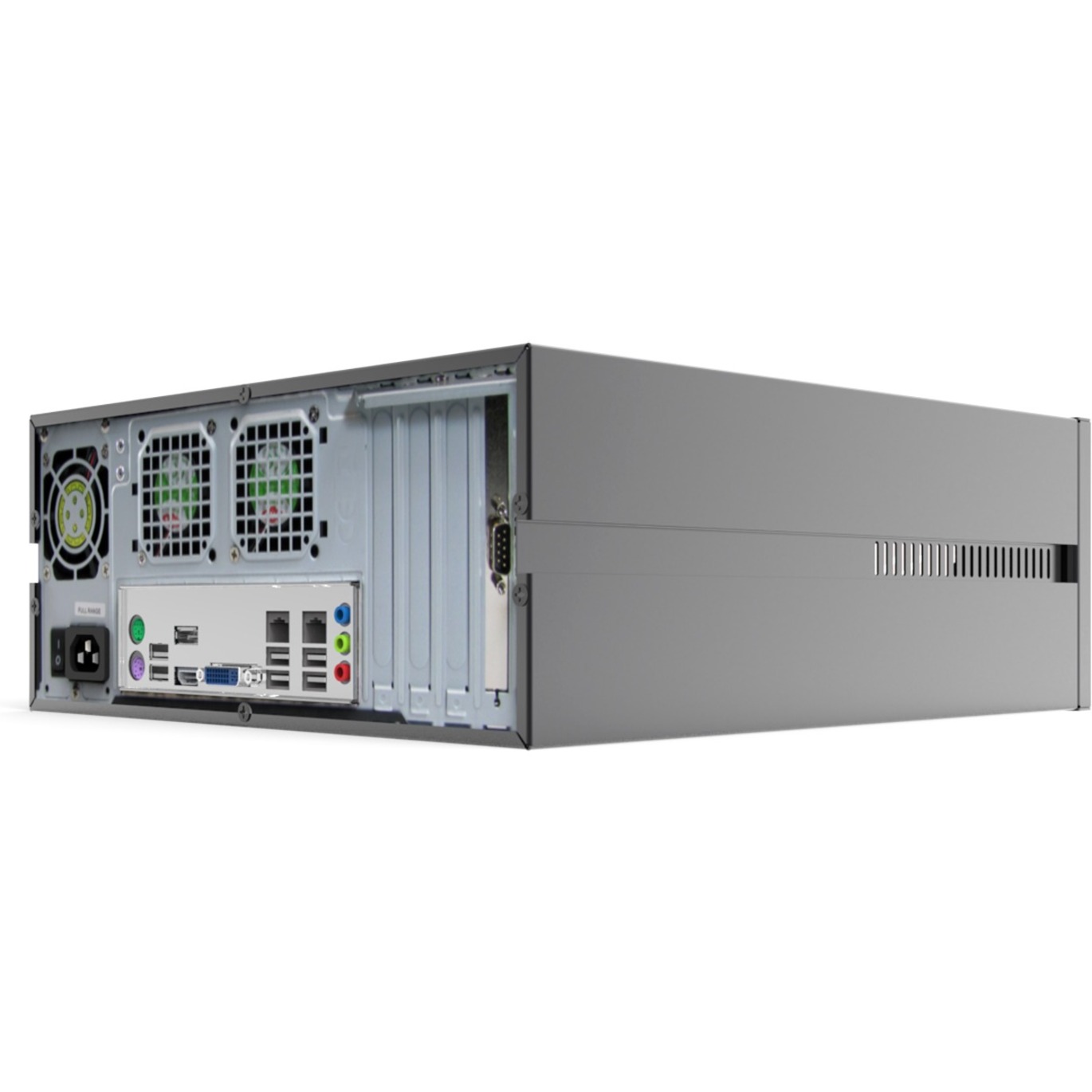 Exacq exacqVision A Hybrid Server - 4 TB HDD - Hybrid Server - HDMI - DVI