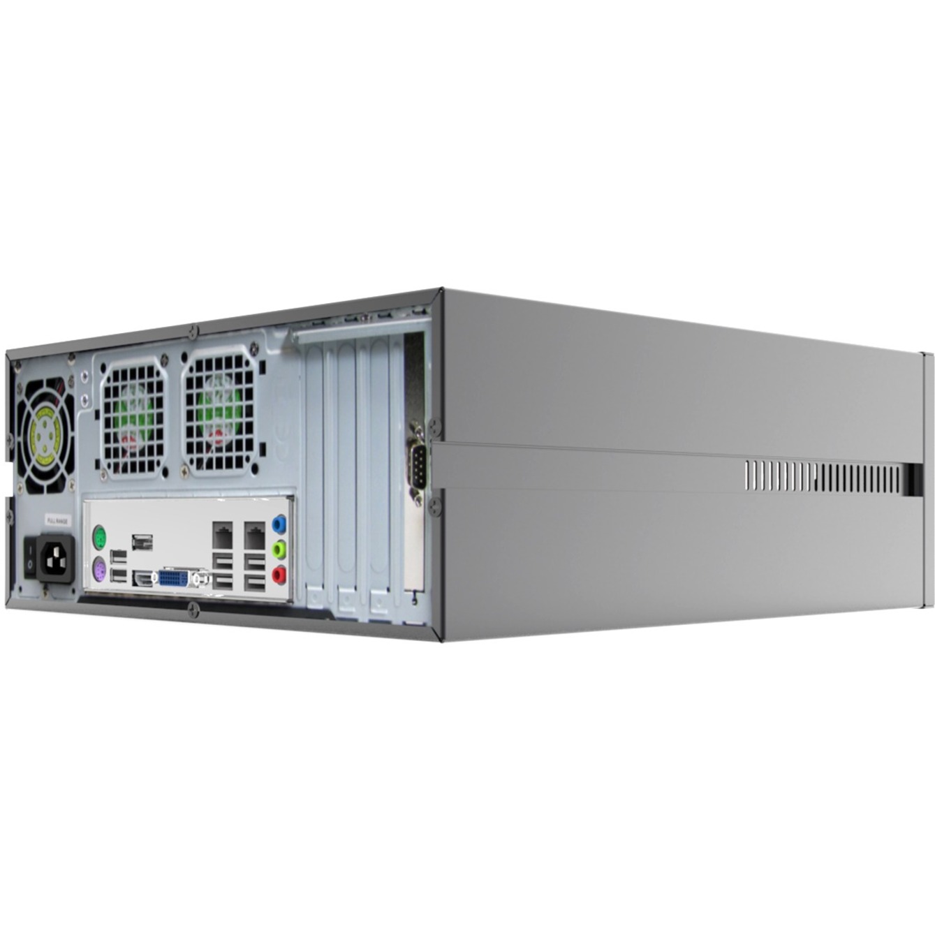 Exacq exacqVision ELP Hybrid Video Recorder - 12 TB HDD - Hybrid Video Recorder - HDMI - DVI