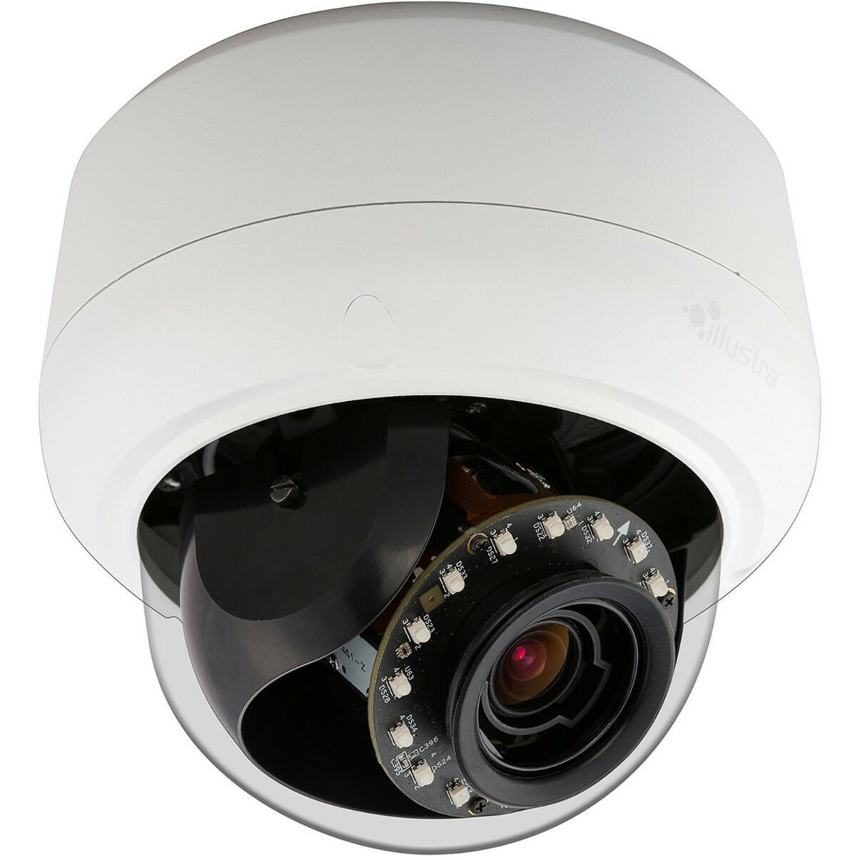 American Dynamics Illustra Pro IPS02D2OCWIT 2 Megapixel Indoor/Outdoor HD Network Camera - Color, Monochrome - Dome - 65.62 ft - H.264, MJPEG - 1920 x 1080 - 3 mm- 9 mm Zoom Lens - 3x Optical - 30 fps - CMOS - Wall Mount, Flush Mount, Pendant Mount, Pole Mount, Ceiling Mount