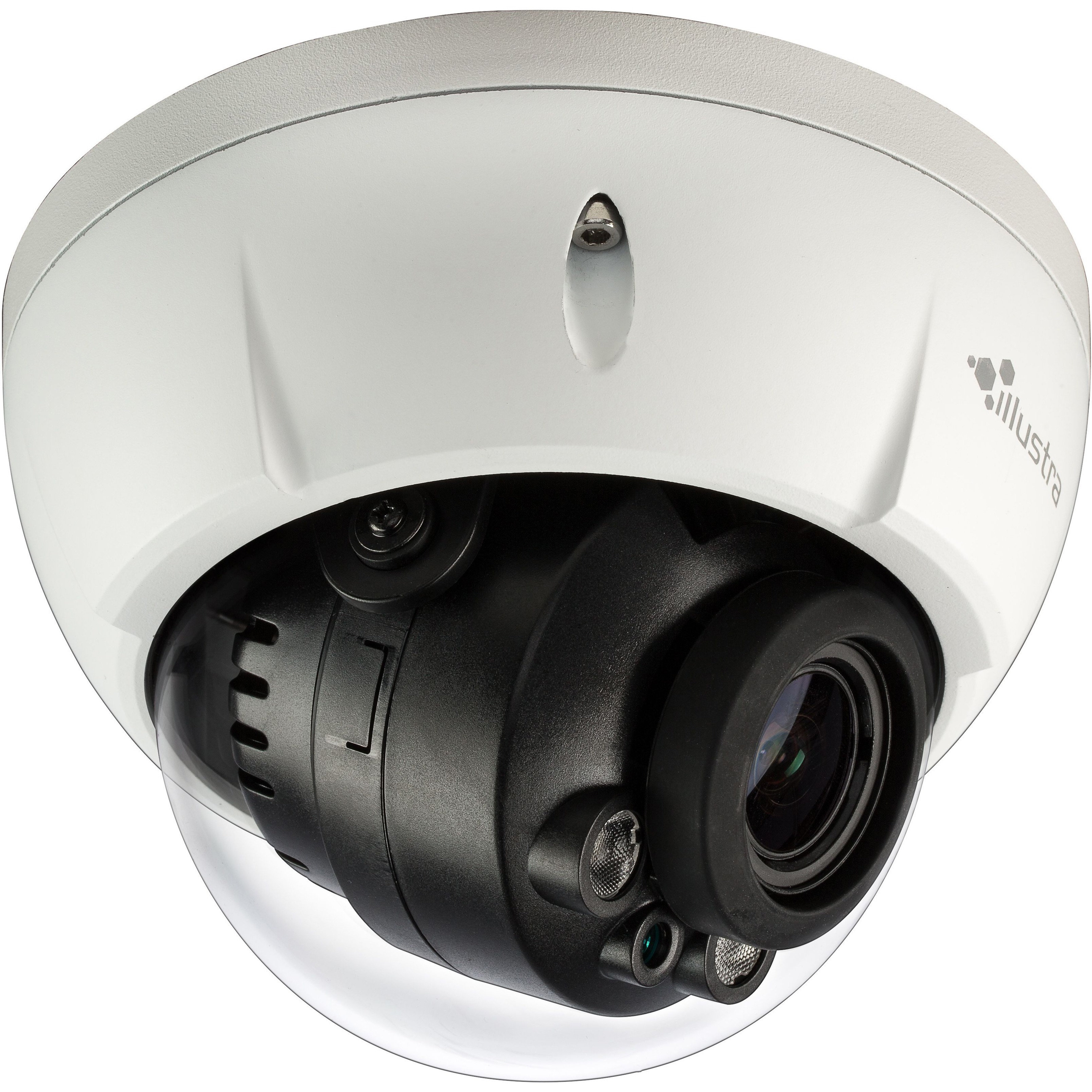 Exacq Illustra Essentials 1 Megapixel Network Camera - Color - Dome - 2.80 mm- 12 mm Zoom Lens - 4.3x Optical - Corner Mount, Pole Mount, Ceiling Mount, Wall Mount