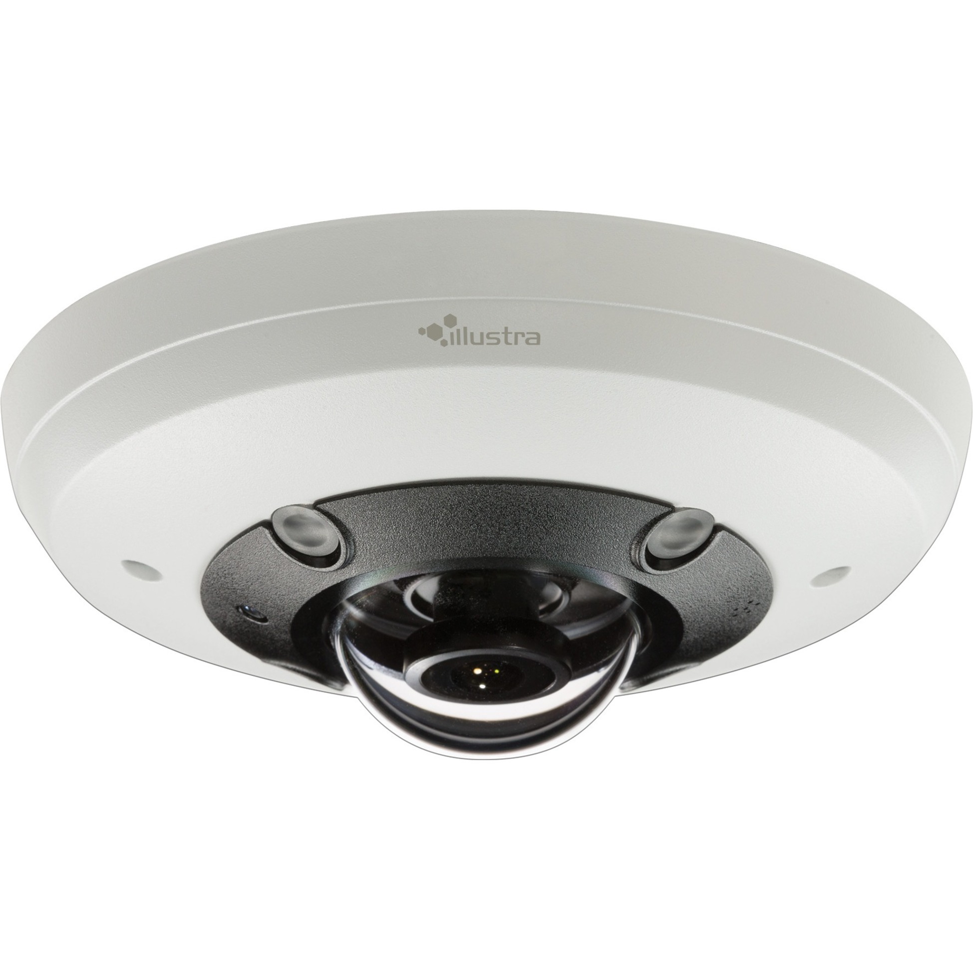 Tyco Illustra Pro IPS12FFOCWIYA 12 Megapixel Outdoor Network Camera - Monochrome, Color - Dome - 49.21 ft - MJPEG, H.264 - 2688 x 1512 Fixed Lens - CMOS