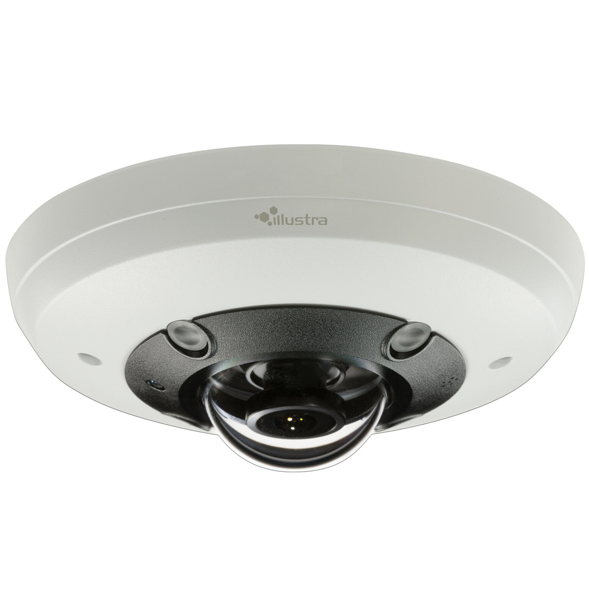 Tyco Illustra Pro IPS12FFOCWIYA 12 Megapixel Outdoor Network Camera - Monochrome, Color - Dome - 49.21 ft - MJPEG, H.264 - 2688 x 1512 Fixed Lens - CMOS