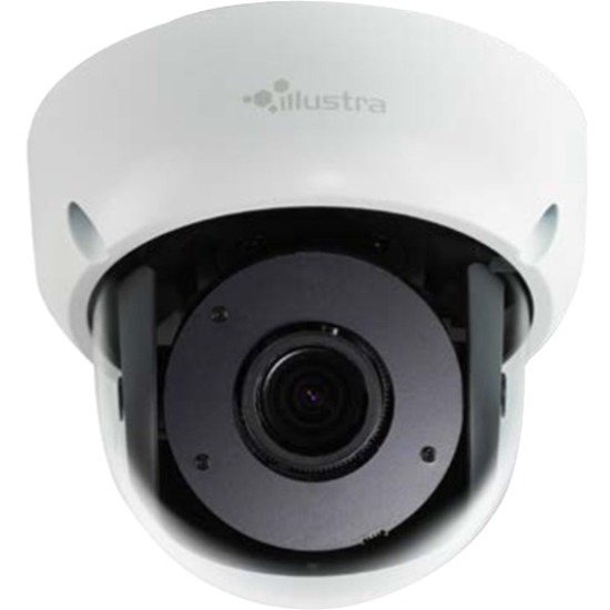 Tyco Illustra Flex IFS03D1OCWIT 2 Megapixel Indoor/Outdoor HD Network Camera - Color, Monochrome - Mini Dome - 82.02 ft - H.264, H.265, MJPEG - 2048 x 1536 - 2.80 mm- 12 mm Zoom Lens - 4.3x Optical - 30 fps - CMOS - Pendant Mount, Recessed Mount