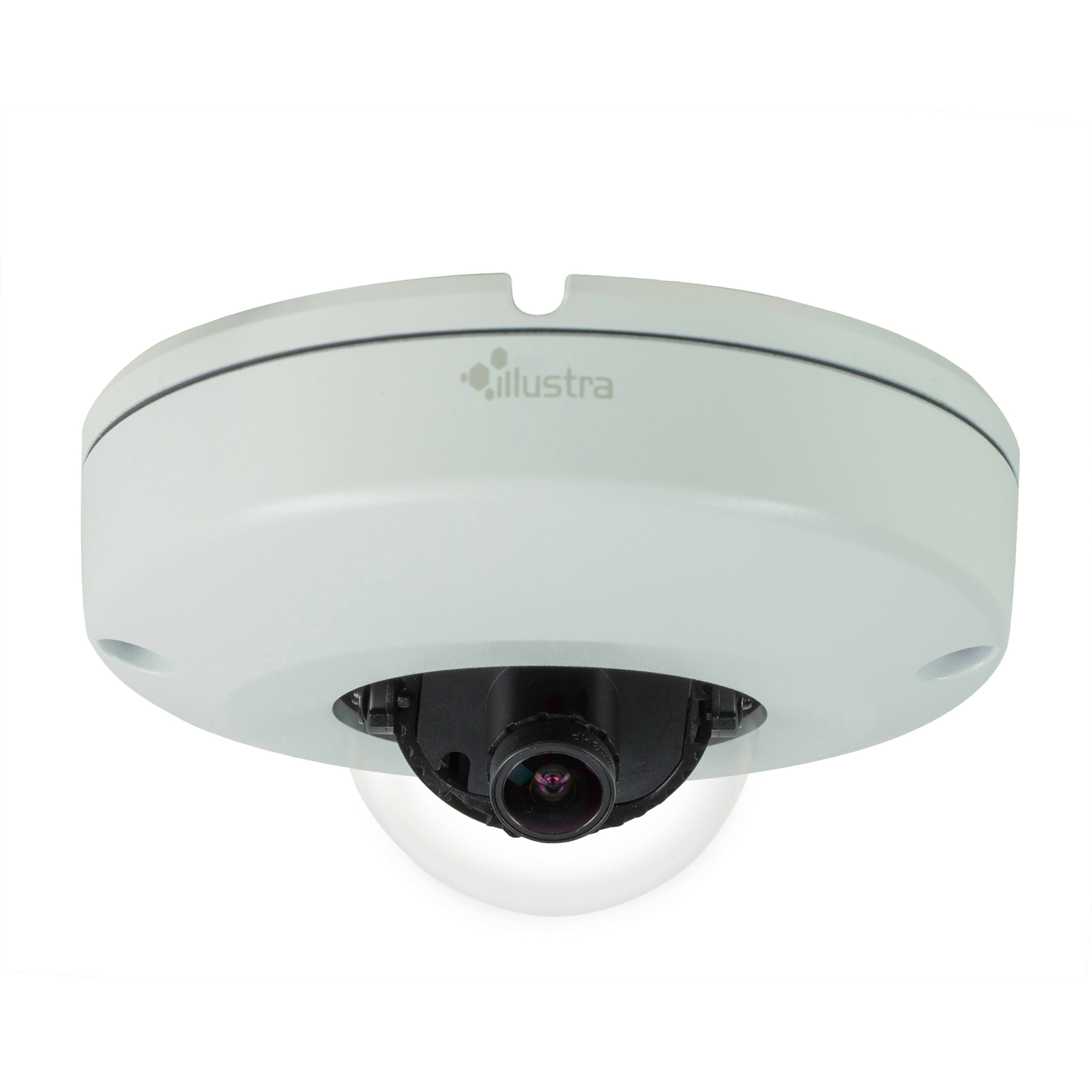 Illustra Flex IFS03CFOCWST 3 Megapixel Outdoor HD Network Camera - Color - Mini Dome - MJPEG, H.264, H.265 - 2048 x 1536 Fixed Lens - CMOS - Wall Mount, Corner Mount, Pole Mount