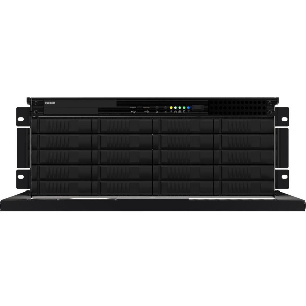Exacq exacqVision Z Network Surveillance Server - 144 TB HDD - Network Surveillance Server - HDMI - DVI