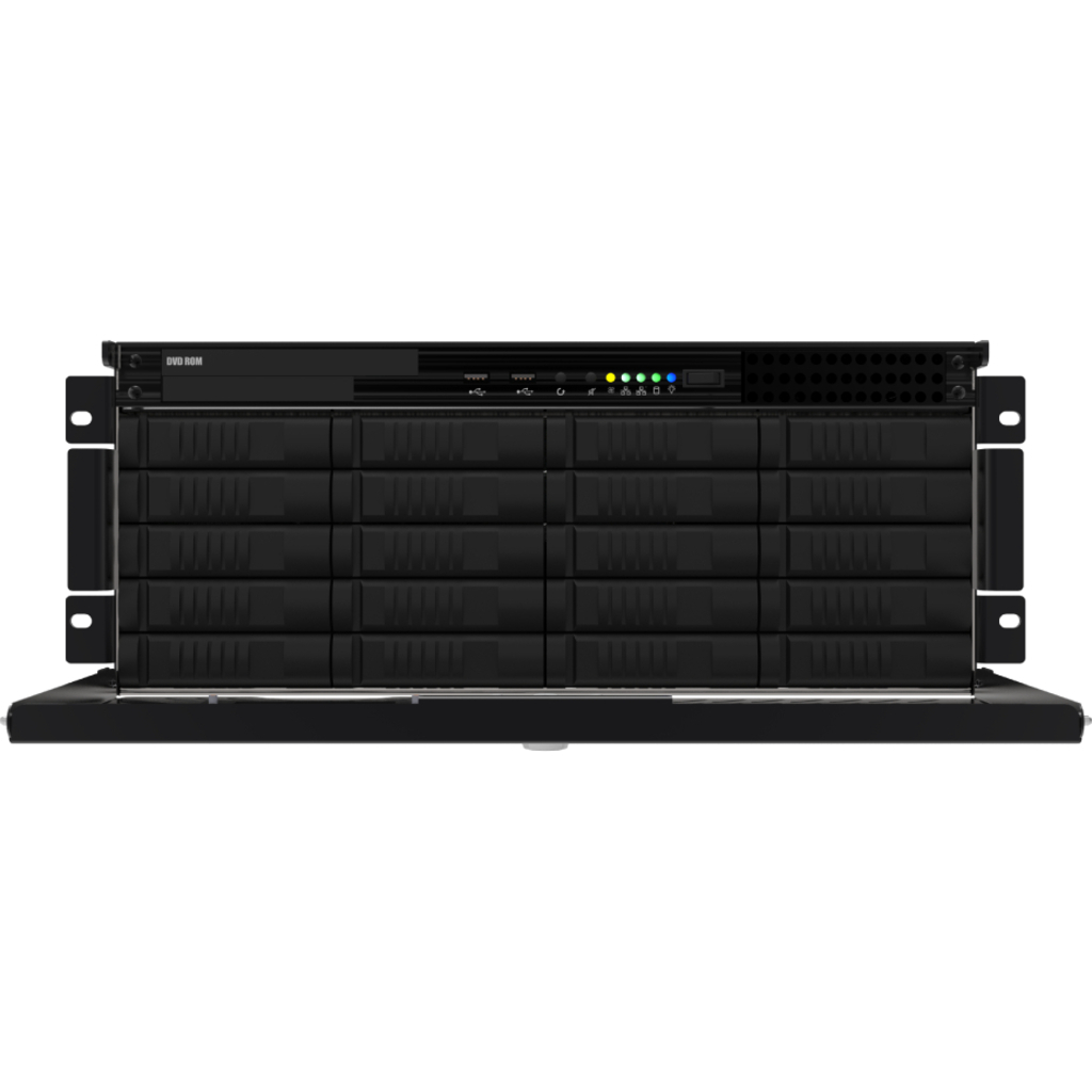 Exacq exacqVision Z Network Surveillance Server - 144 TB HDD - Network Surveillance Server - HDMI - DVI