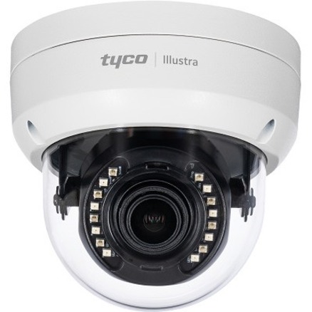 Illustra Essentials Gen4 IES02-D12-OI04 2 Megapixel HD Network Camera - Mini Dome - White - 98.43 ft - H.264, H.265, MJPEG - 1920 x 1080 - 2.70 mm Varifocal Lens - 5x Optical - 30 fps - CMOS