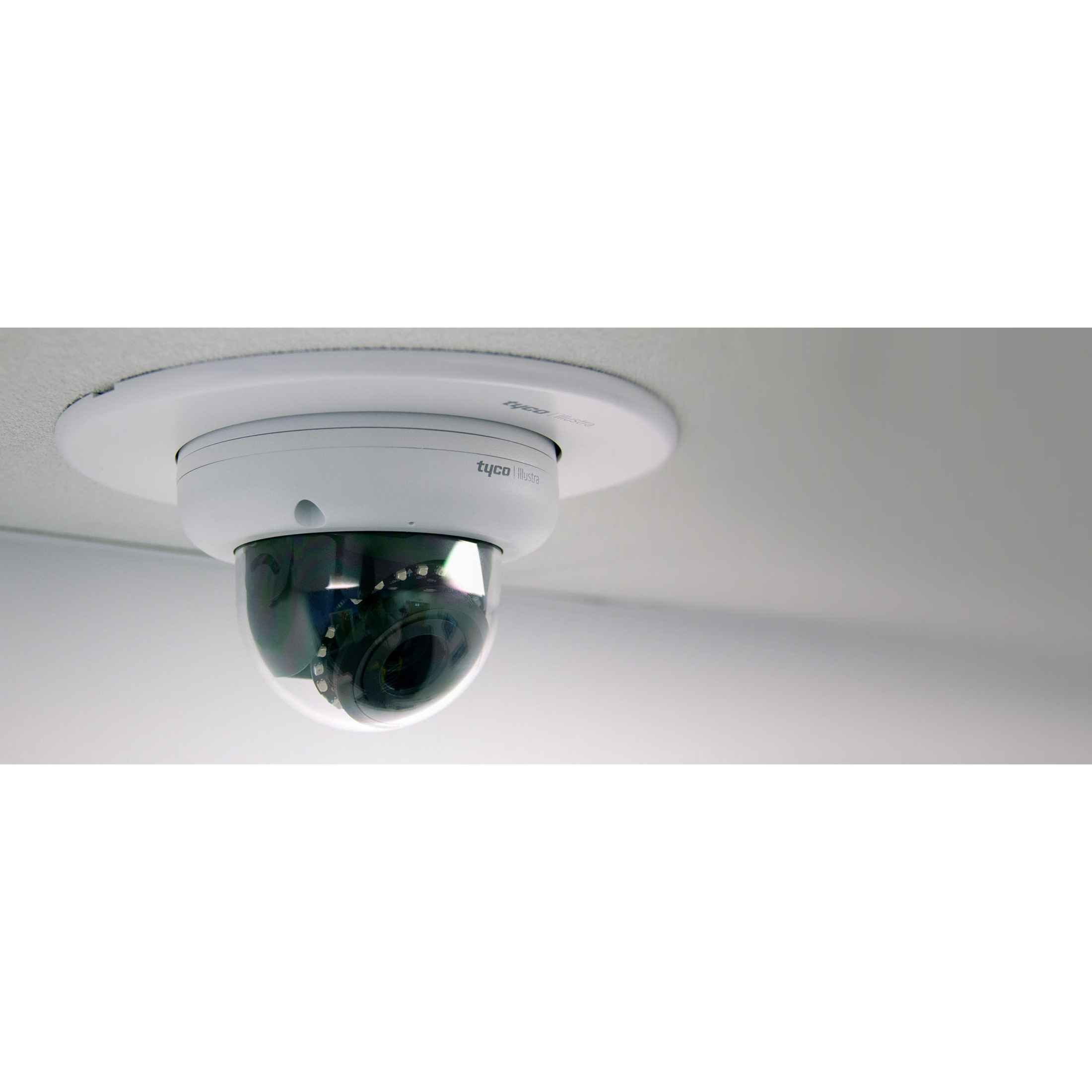 Tyco Illustra Pro IPS02-D12-OI04 2 Megapixel Indoor/Outdoor Full HD Network Camera - Color - Mini Dome - Signal White - 164.04 ft Infrared Night Vision - H.264, H.265, MJPEG, IntelliZip - 1920 x 1080 - 2.70 mm- 13.50 mm Varifocal Lens - 5x Optical - 60 fps - Sony IMX327 - HDMI - Recessed Mount - IK10 - IP66, IP67 - Vandal Resistant