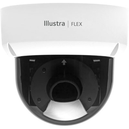 American Dynamics Illustra Flex IFS04-D12-ITA4 4 Megapixel Indoor Network Camera - Color - Mini Dome - Signal White - 131.23 ft Infrared Night Vision - H.264, H.265, MJPEG, IntelliZip - 2560 x 1920 - 2.70 mm- 13.50 mm Varifocal Lens - 5x Optical - 30 fps - IMX335 - HDMI - IK10 - IP66, IP67 - Vandal Resistant