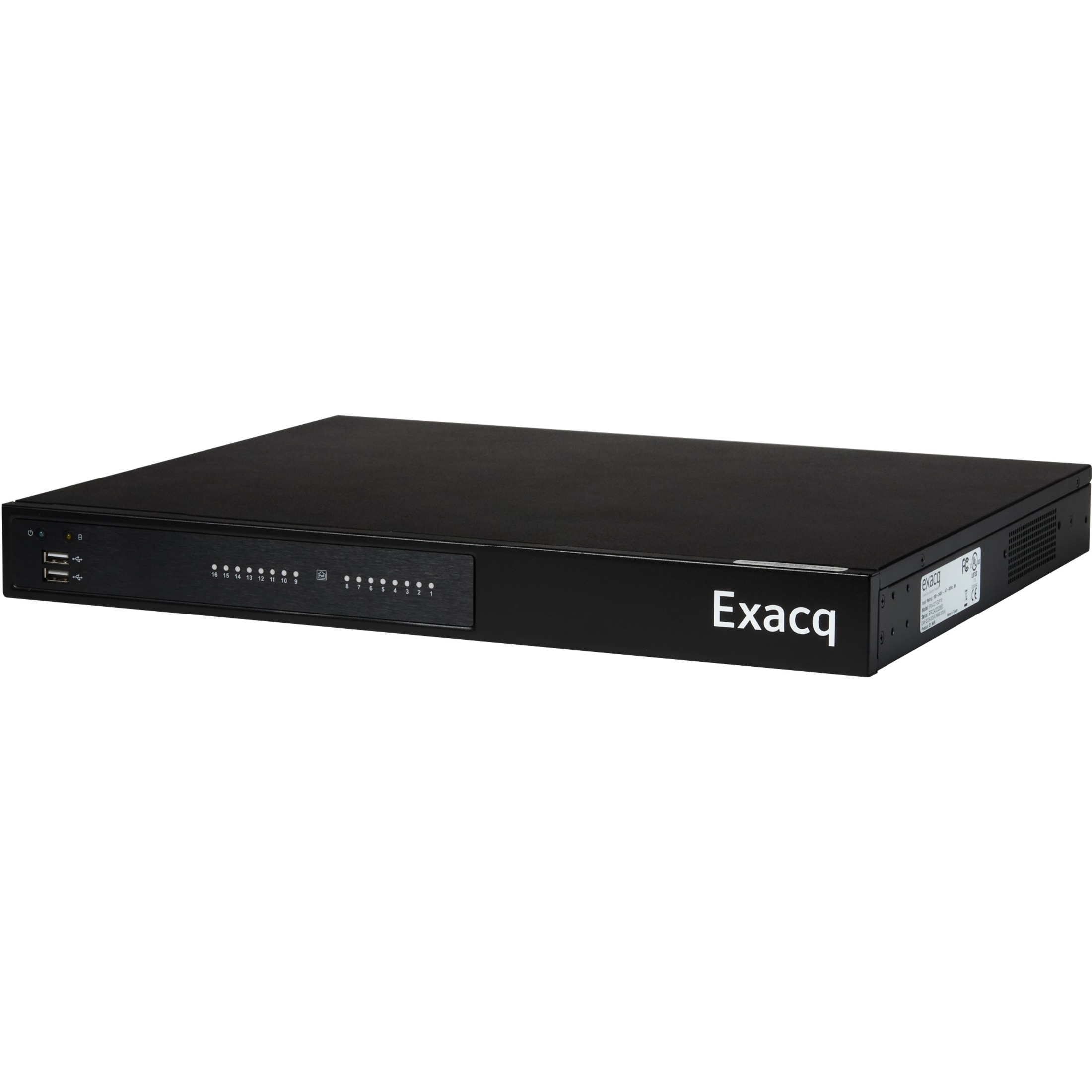 Exacq G-Series PoE Network Video Recorder - 4 TB HDD - Network Video Recorder - HDMI - DVI