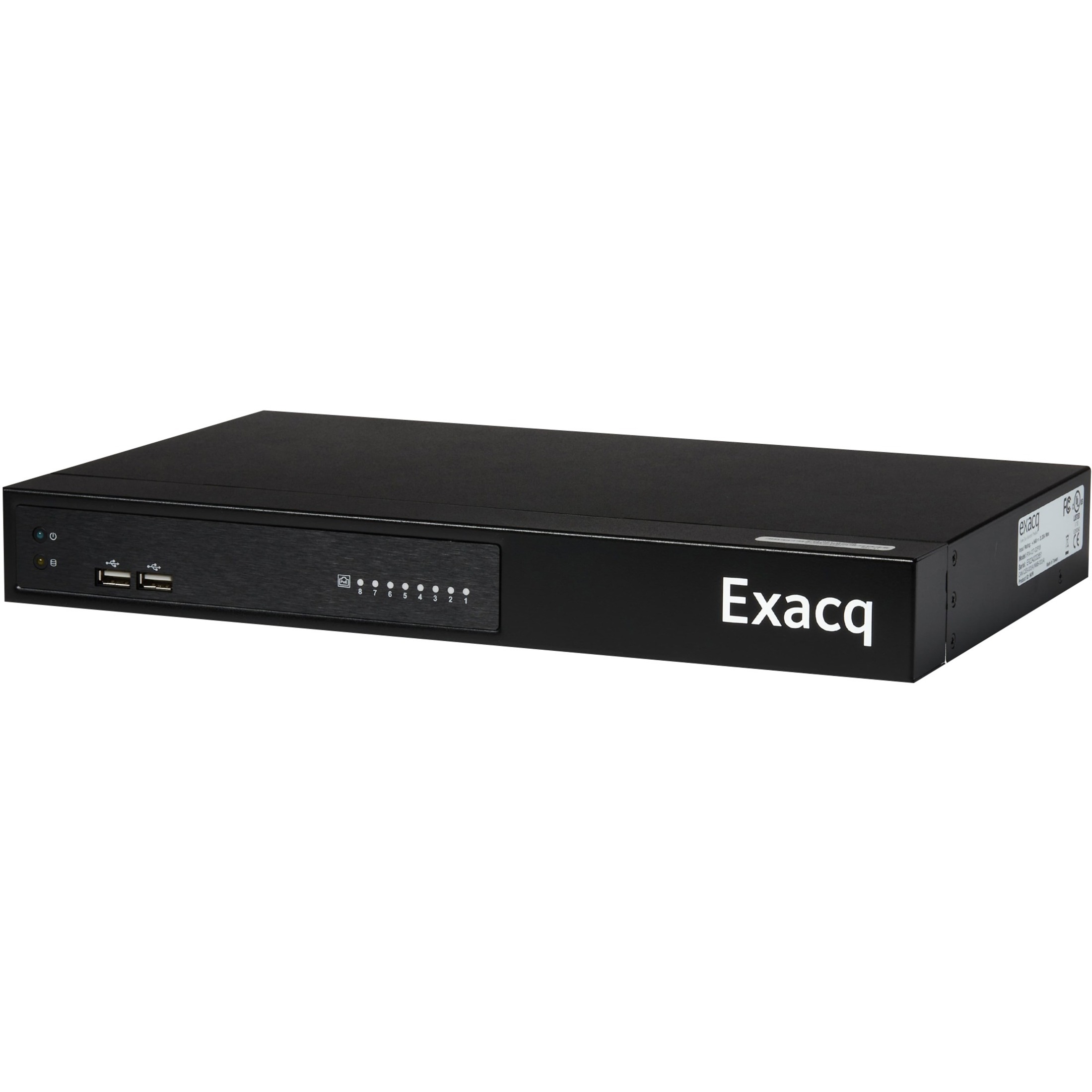Exacq G-Series PoE Network Video Recorder - 4 TB HDD - Network Video Recorder - HDMI - DVI