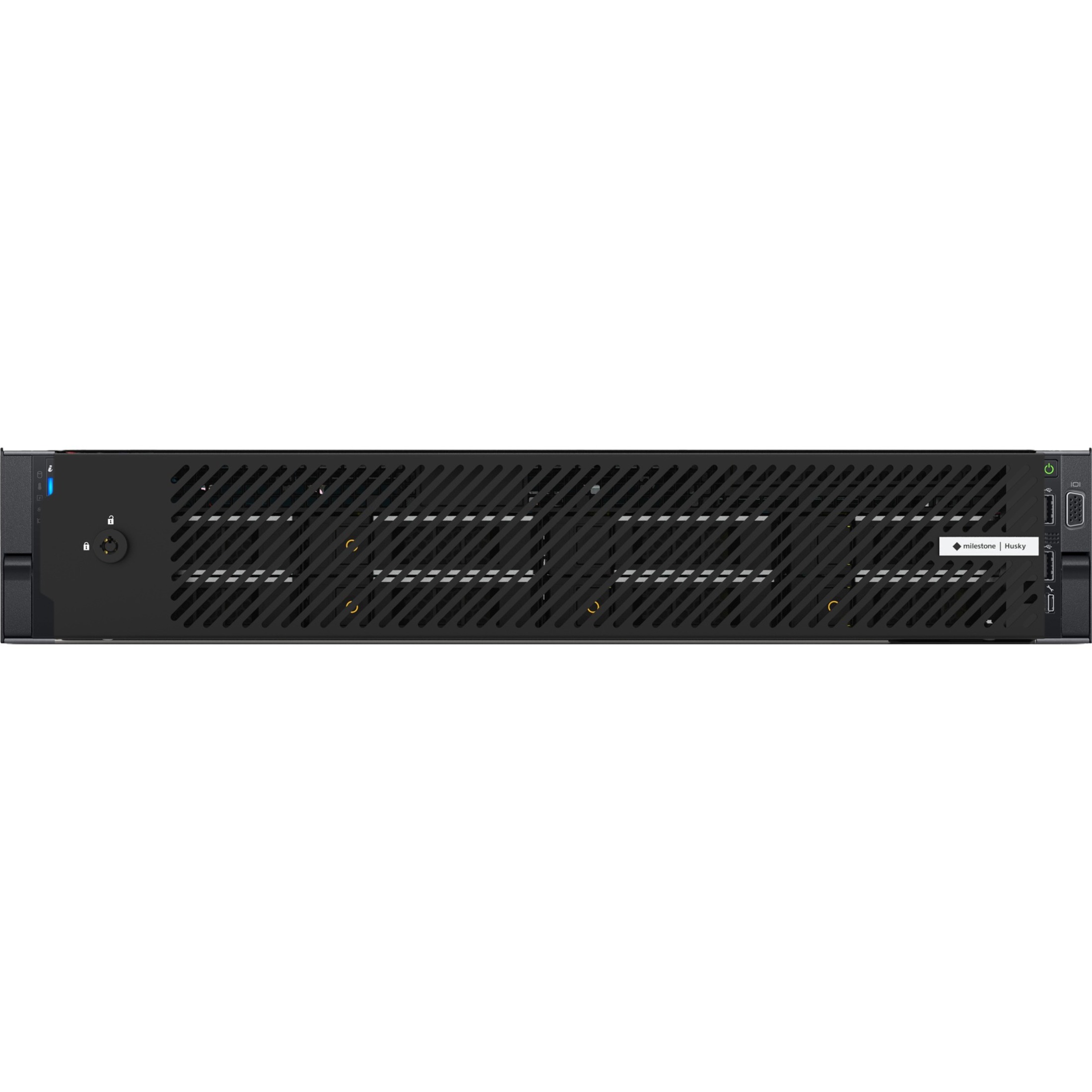 Milestone Systems Husky IVO 1000R Video Surveillance Station - 96 TB HDD - Network Video Recorder - Full HD Recording